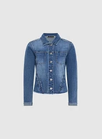 Frayed Denim Jacket