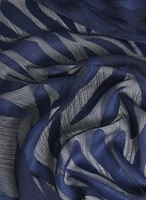 Jacquard Leaf Scarf