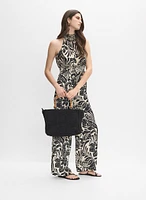 Sleeveless Floral Print Jumpsuit
