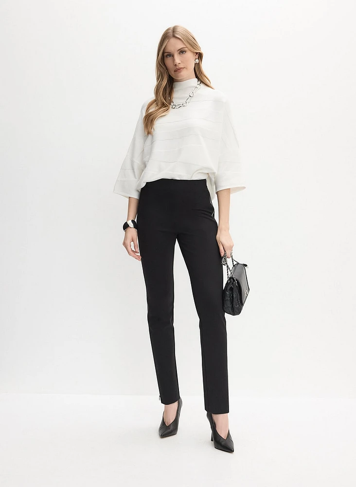 Joseph Ribkoff - Vertical Zip Detail Pants