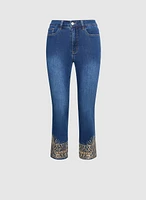 Sequin Detail Jeans