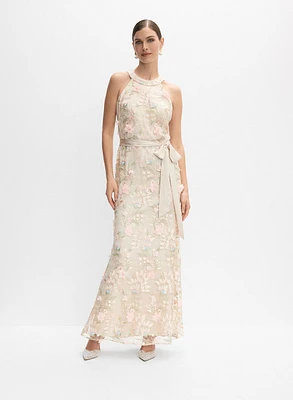 3D Floral Dress