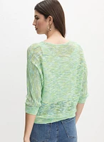 Open Weave Sweater