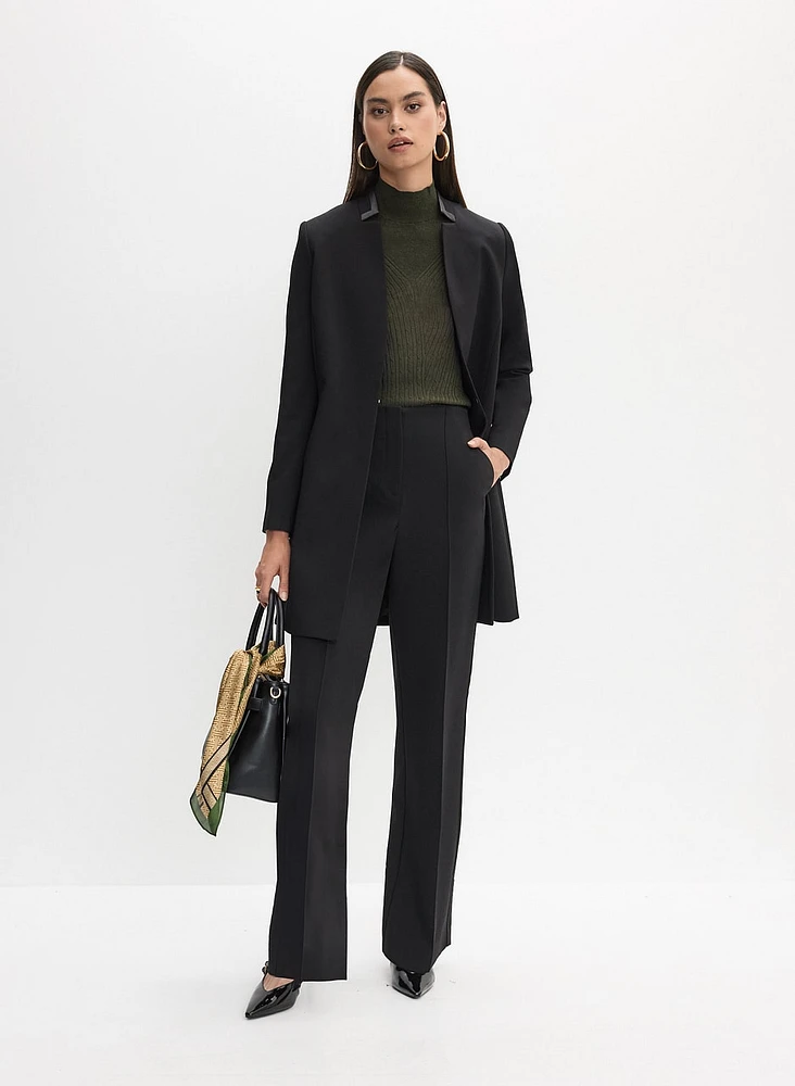 Redingote Jacket & Wide Leg Pants