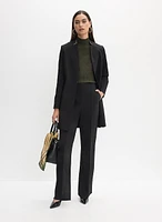 Redingote Jacket & Wide Leg Pants