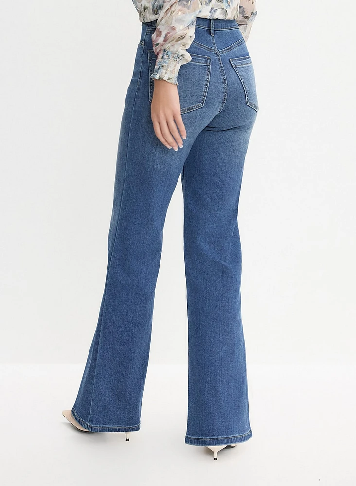 Wide-Leg Jeans