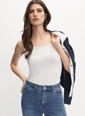 Camisole à encolure dégagée