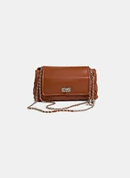 Sac à main matelassé en cuir végane