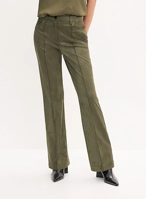 Faux Suede Pants