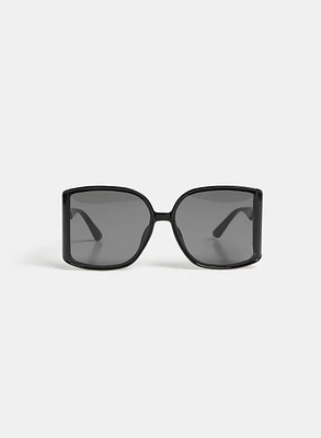 Lunettes de soleil carrées surdimensionnées