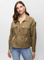 Short Zip Front Jacket