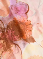 Foulard à motif floral