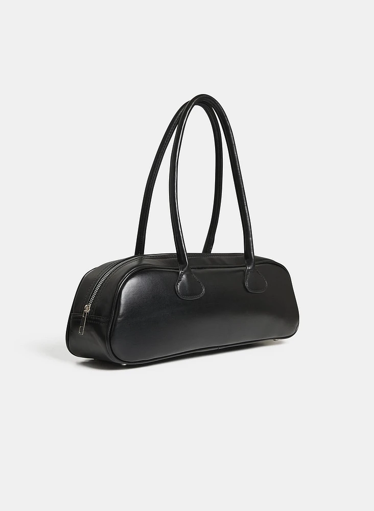 Sac baguette en cuir végane