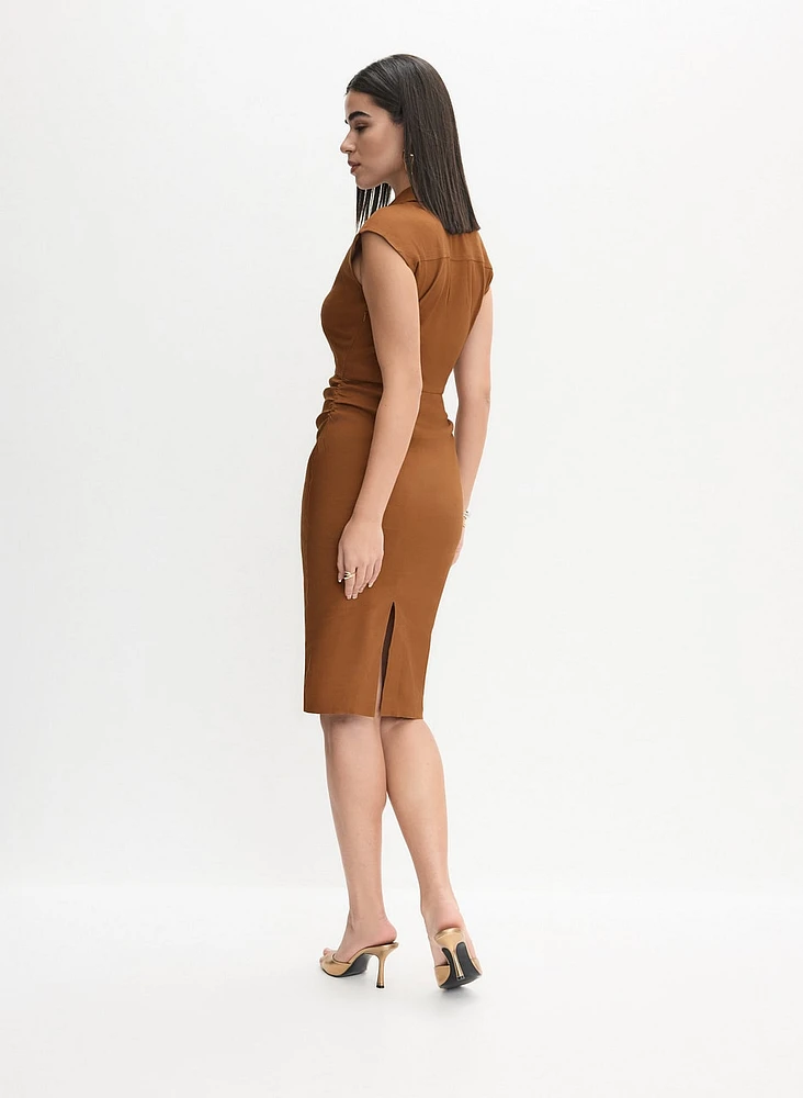 Twist Front Dress