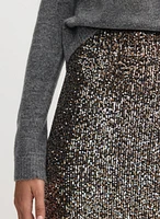 Sequin Pencil Skirt