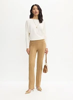 Dolman Sleeve Sweater & Straight Leg Pants