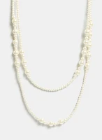 Collier à perles mixtes