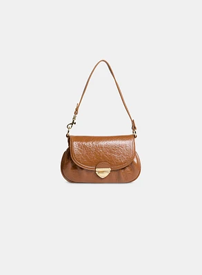 Vegan Leather Crossbody Bag