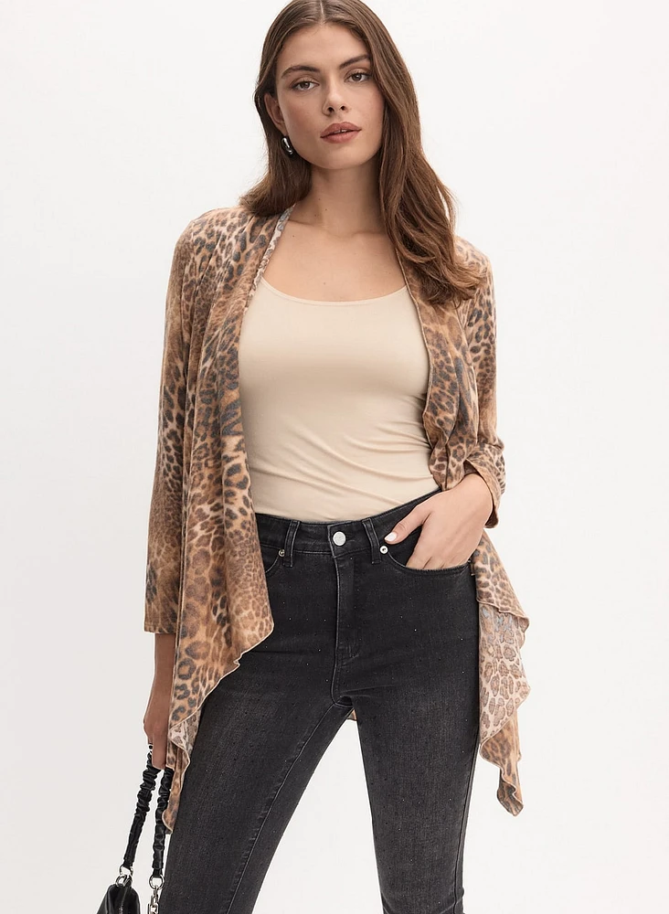 Leopard Print Cardigan