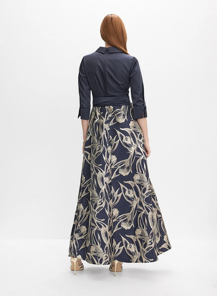 Floral Illusion Dress