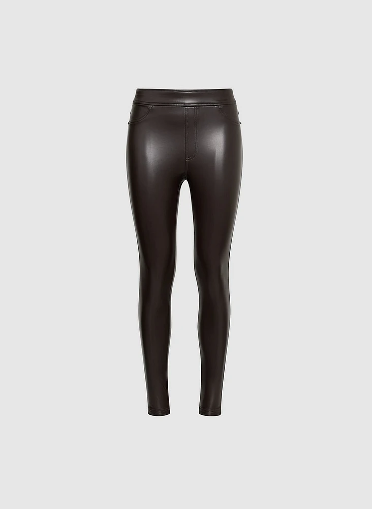 Kayla Vegan Leather Pants