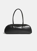 Vegan Leather Baguette Bag