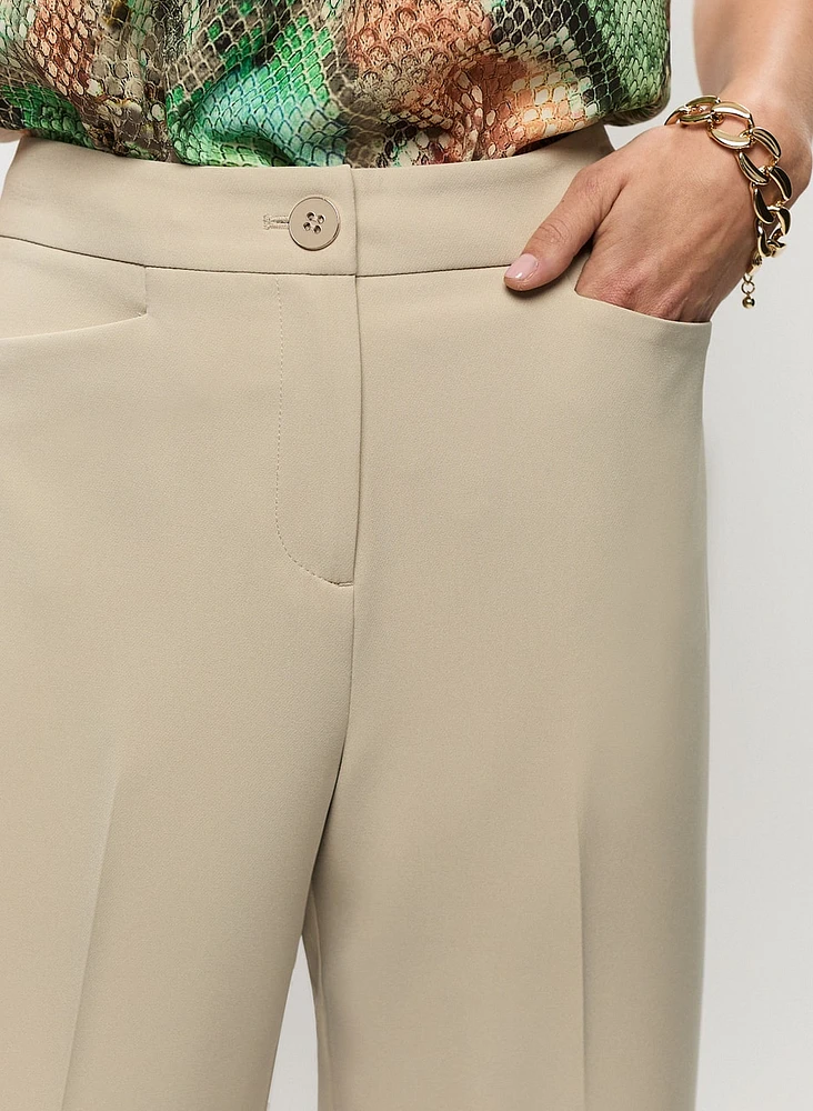 Wide Hem Culotte Pants