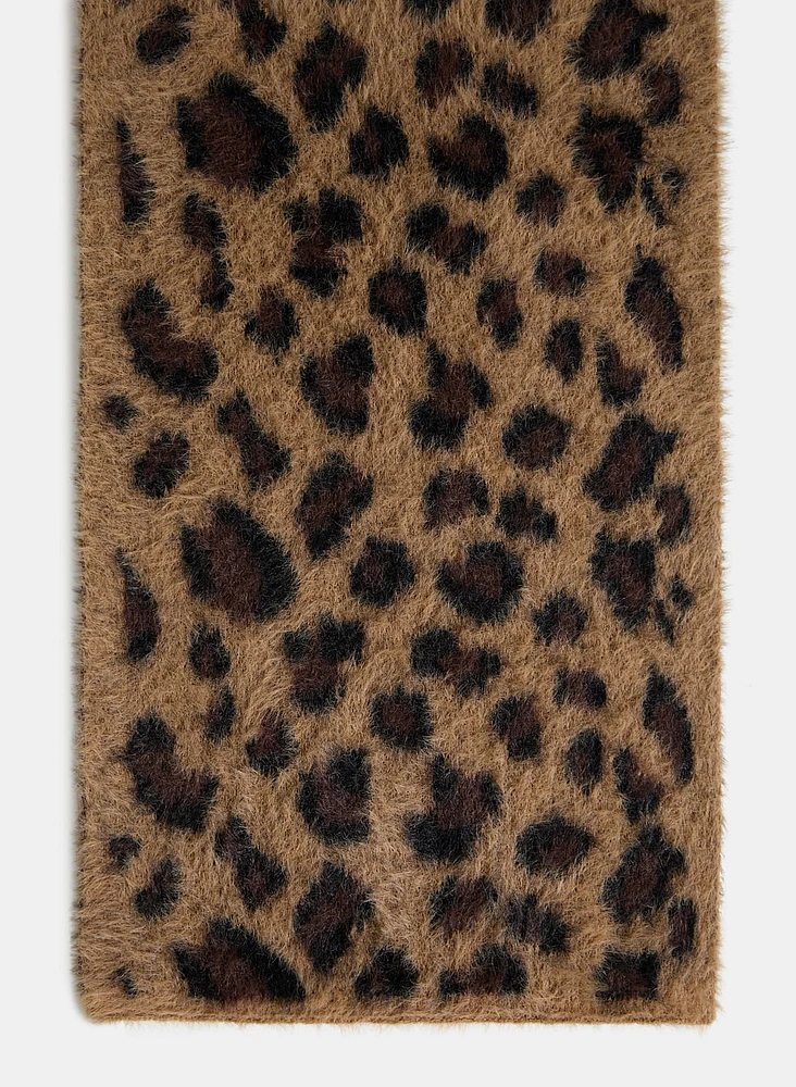 Animal Print Scarf