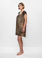 Animal Print Night Gown