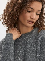 Metallic Detail Sweater