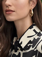 Open Hoop Earrings