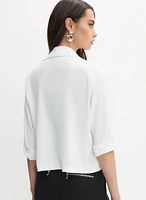 Joseph Ribkoff - Open Cropped Blazer