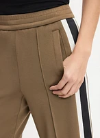 Wide-Leg Pull-On Pants