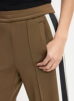 Wide-Leg Pull-On Pants