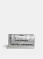 Crystal Baguette Embellished Handbag