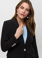 Single-Button Blazer