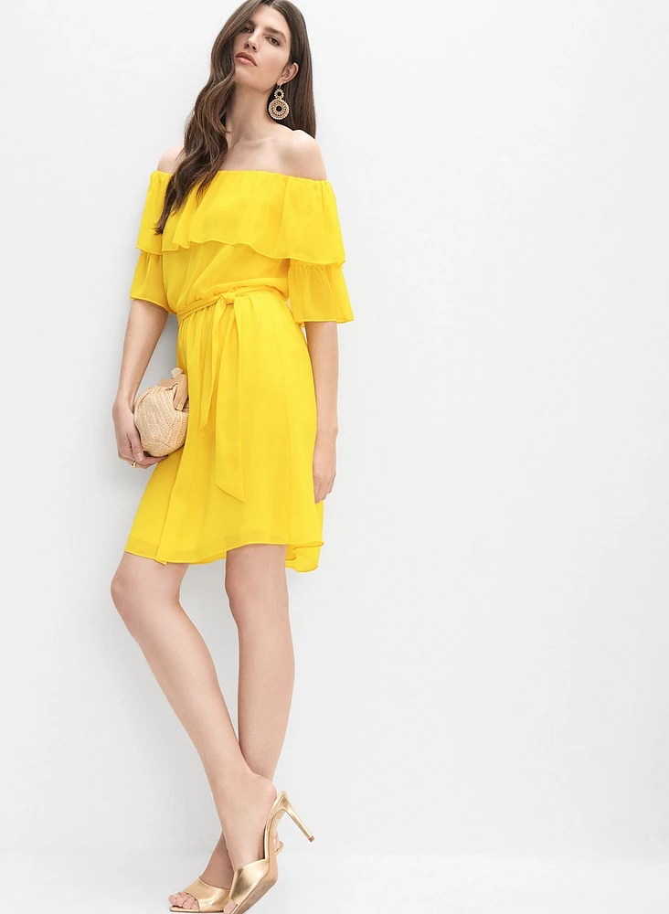 Off-The-Shoulder Dress