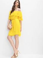Off-The-Shoulder Dress
