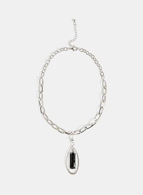 Short Chain Pendant Necklace