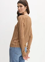 Open Knit Sweater