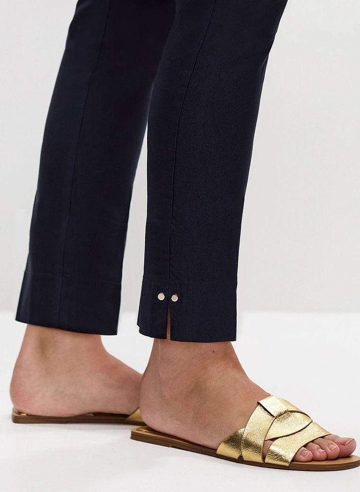 Pull-On Slim Leg Pants