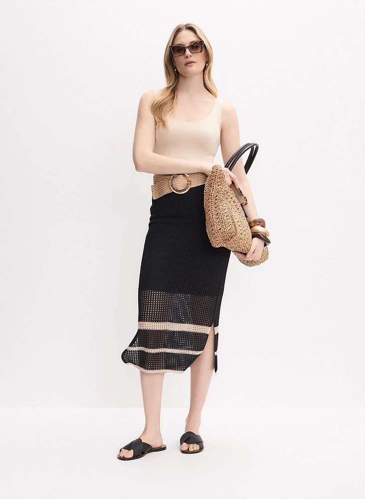 Jospeh Ribkoff - Open Knit Skirt