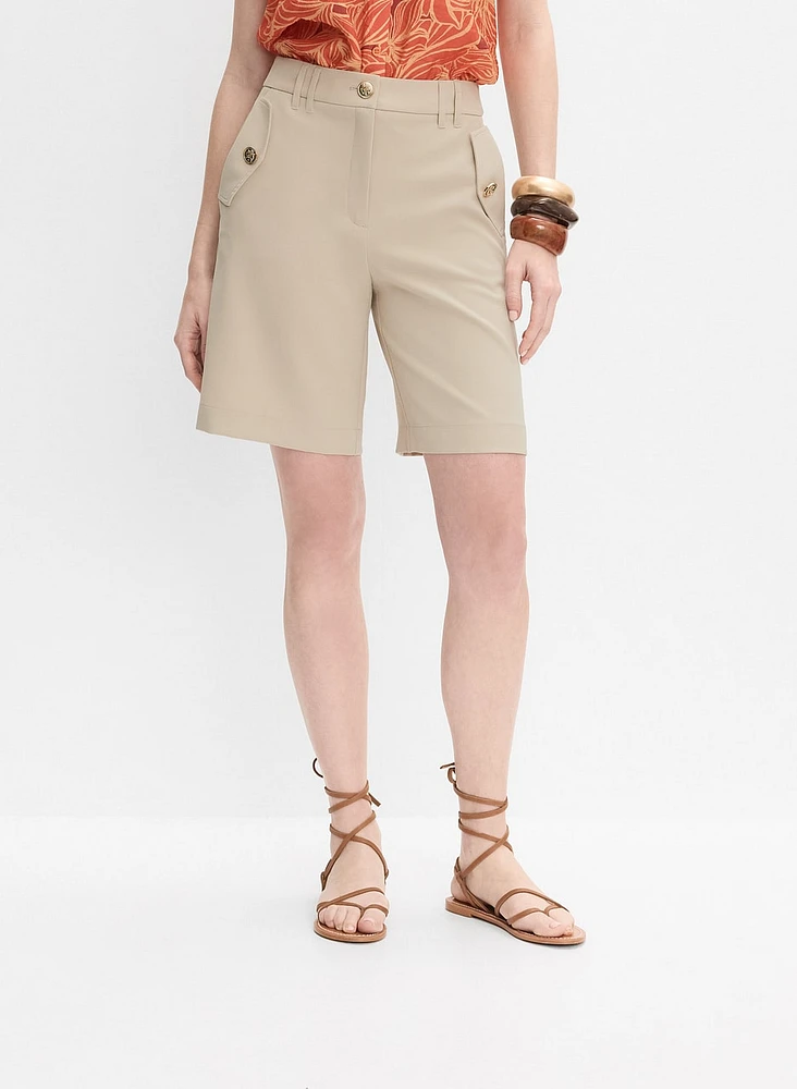 Flap Pocket Shorts