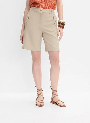 Flap Pocket Shorts
