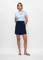 Short à nouer la taille