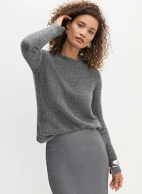 Metallic Detail Sweater