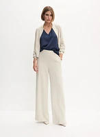 Bomber Jacket & Wide Leg Pants