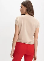 Sequined Floral T-Shirt