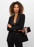 Satin Lapel Tuxedo Jacket