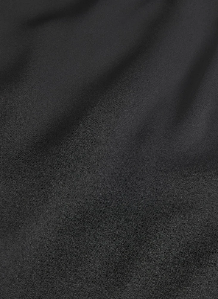 Tunique asymétrique en chiffon